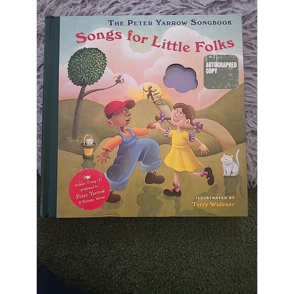 Autographed - The Peter Yarrow Songbook: Songs for Little Folks Signed by Author - Picture 8 of 9
